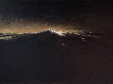 “Swelling sea”, acrylics on canvas, 80 x 120 cm, 2019