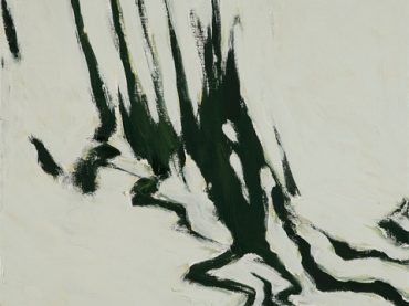 “Riverbank”, 40 x 40 cm, oil on canvas, 2010
