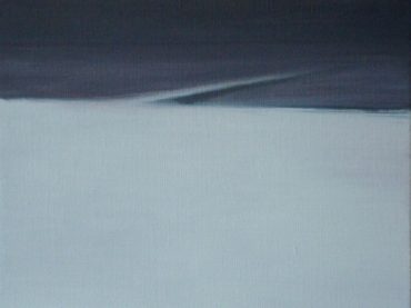 “Coastal landscape”, 24 x 30 cm, oil on canvas, 2011