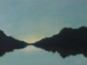 “The river”, 40 x 80 cm, oil on canvas, 2013
