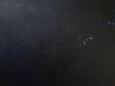 “Nocturne”, acrylic on canvas, 50 x 100 cm, 2022